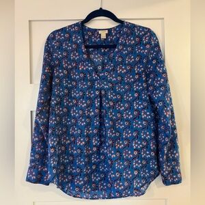 J.Crew Factory Women’s Floral Blouse
